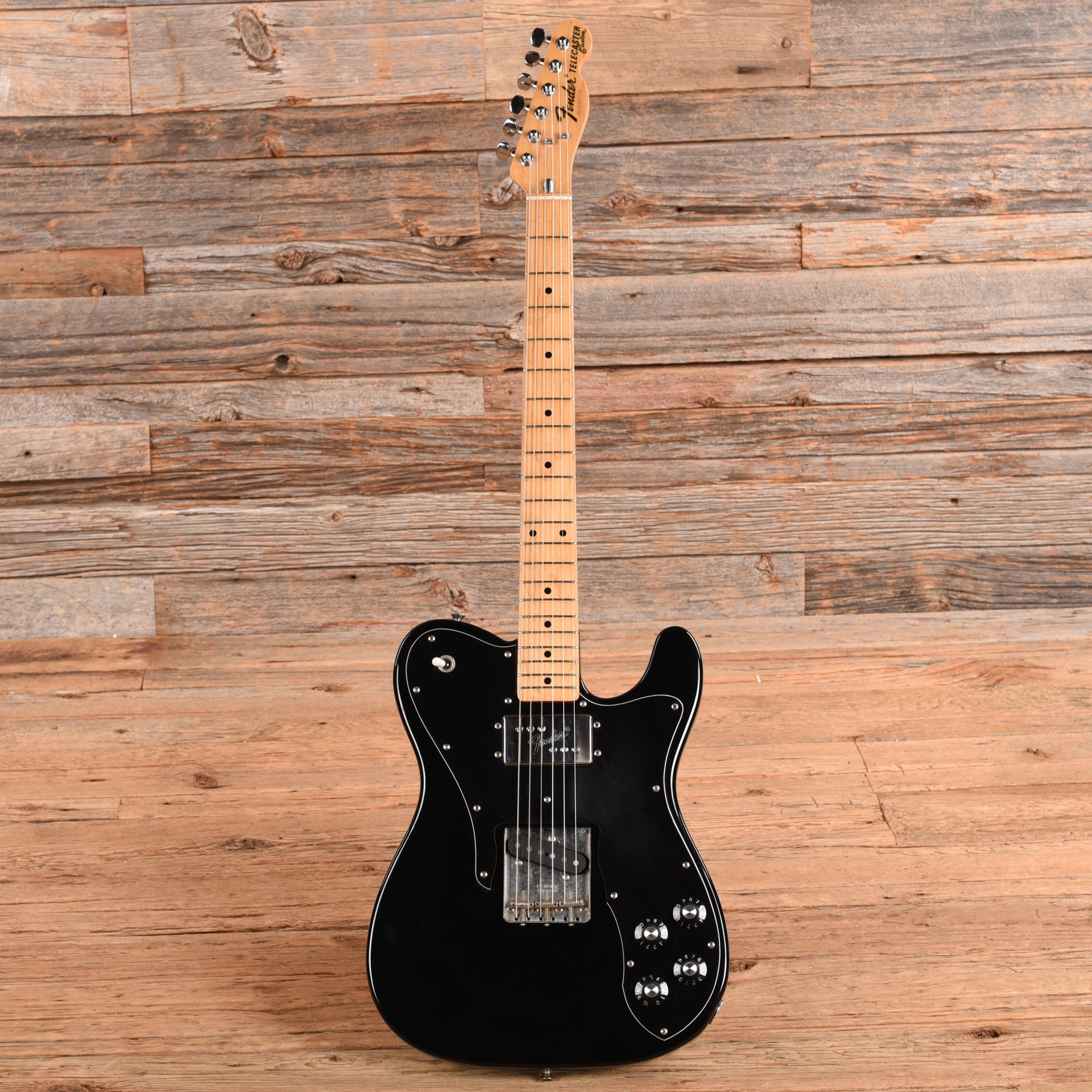 Fender Telecaster Custom Black 1987 Electric Guitars