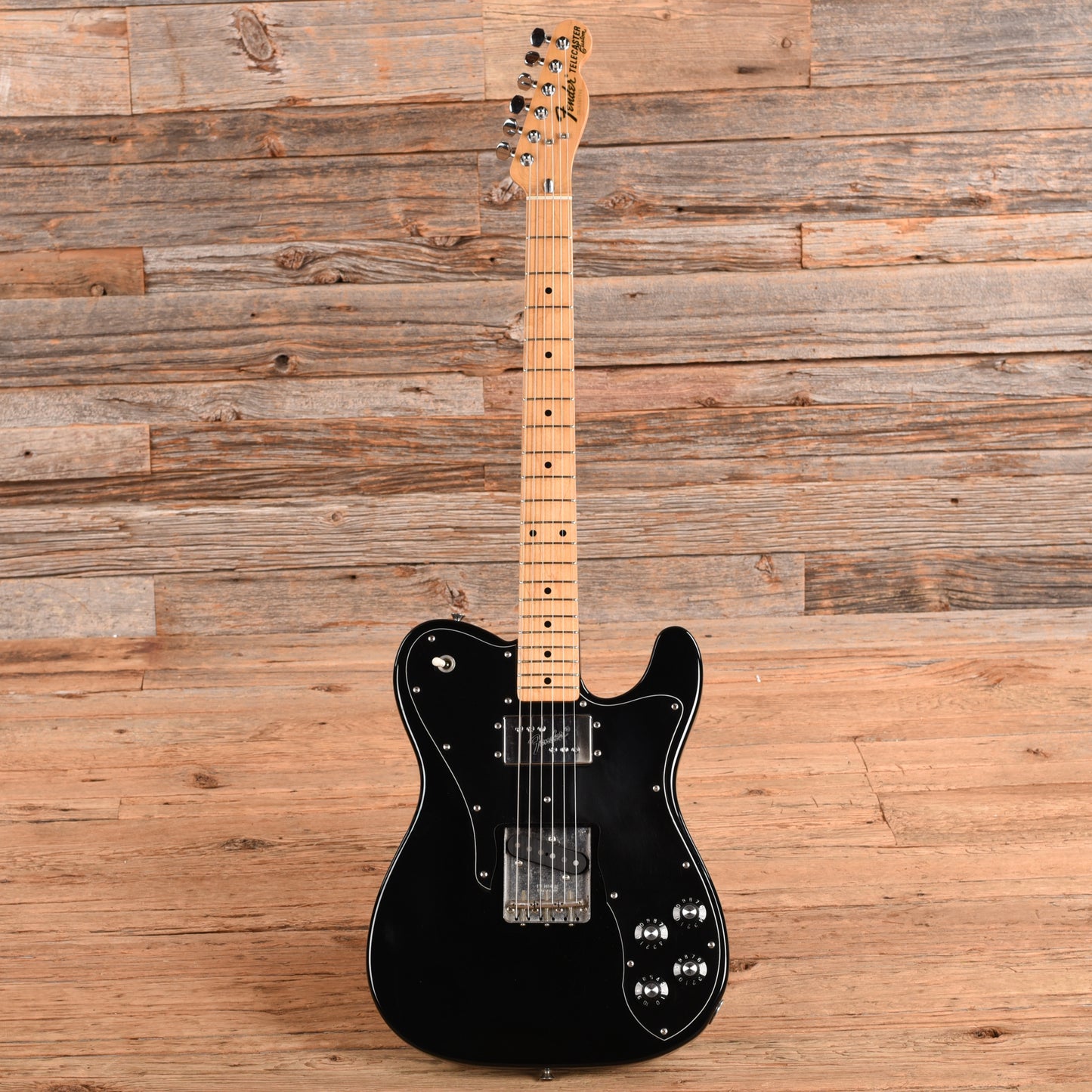 Fender Telecaster Custom Black 1987 Electric Guitars