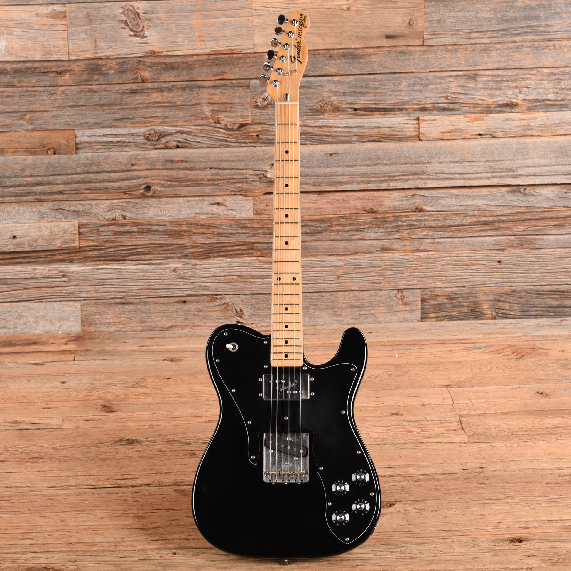 Fender Telecaster Custom Black 1987 Electric Guitars