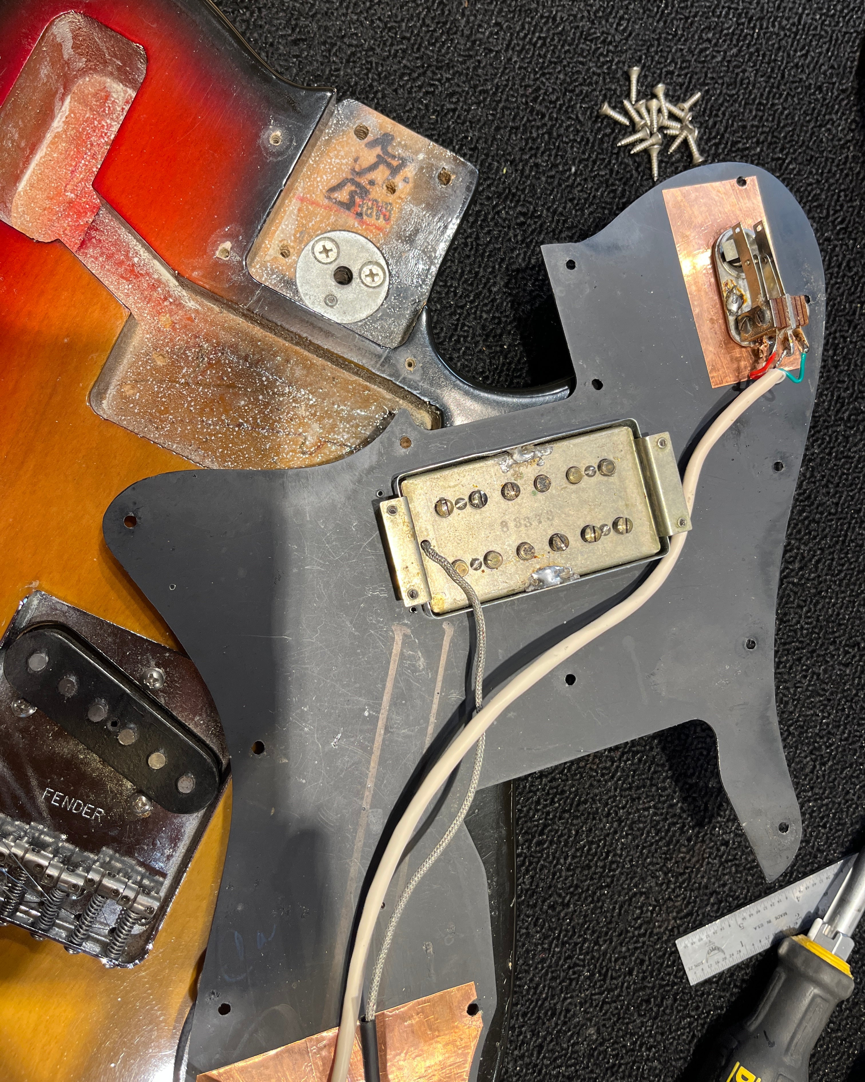 Fender Telecaster Custom Sunburst 1974 Electric Guitars