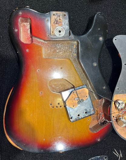 Fender Telecaster Custom Sunburst 1974 Electric Guitars