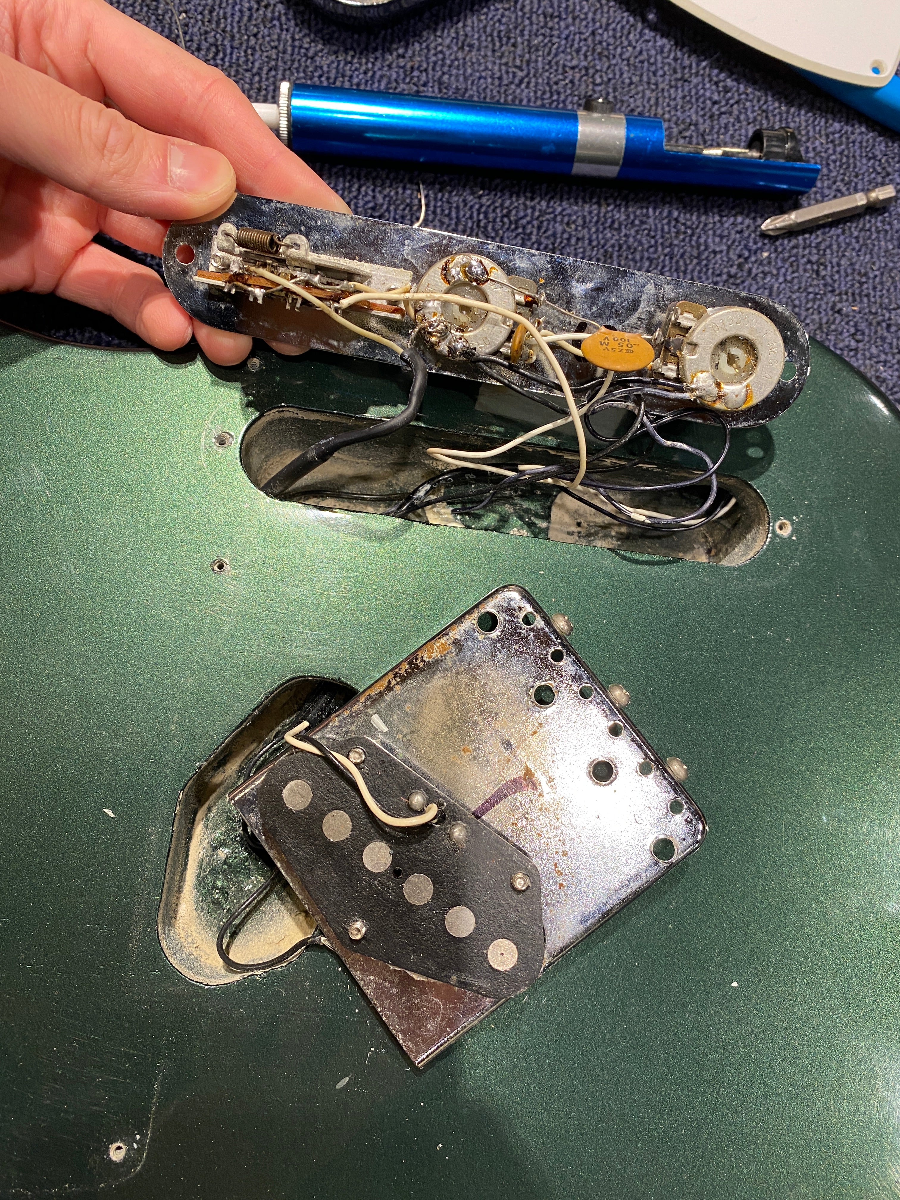 Fender Telecaster Green 1979 Electric Guitars