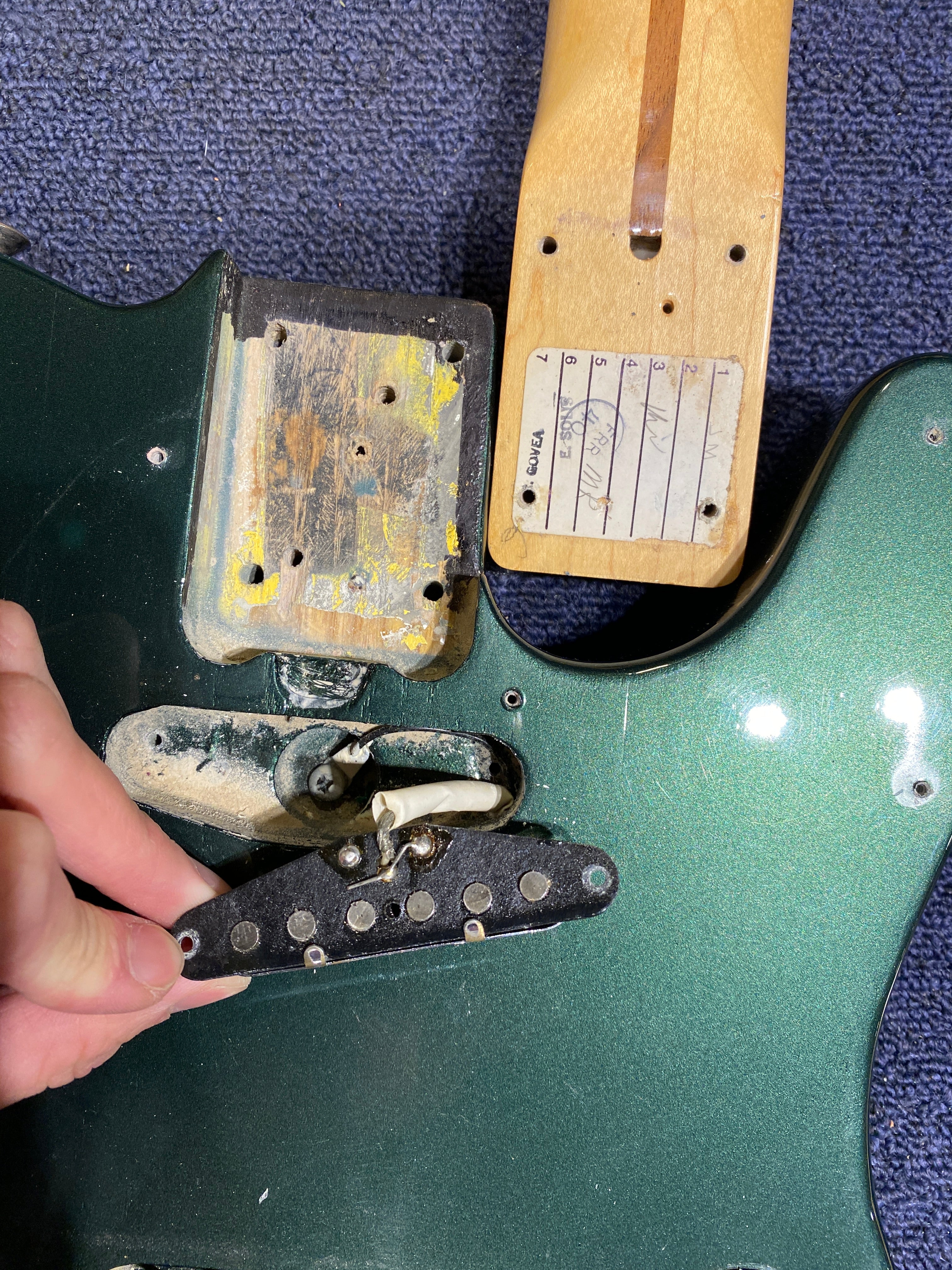 Fender Telecaster Green 1979 Electric Guitars