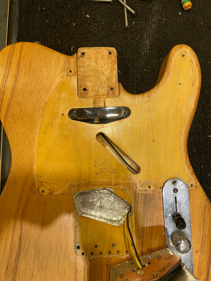 Fender Telecaster Natural Refin 1952 Electric Guitars