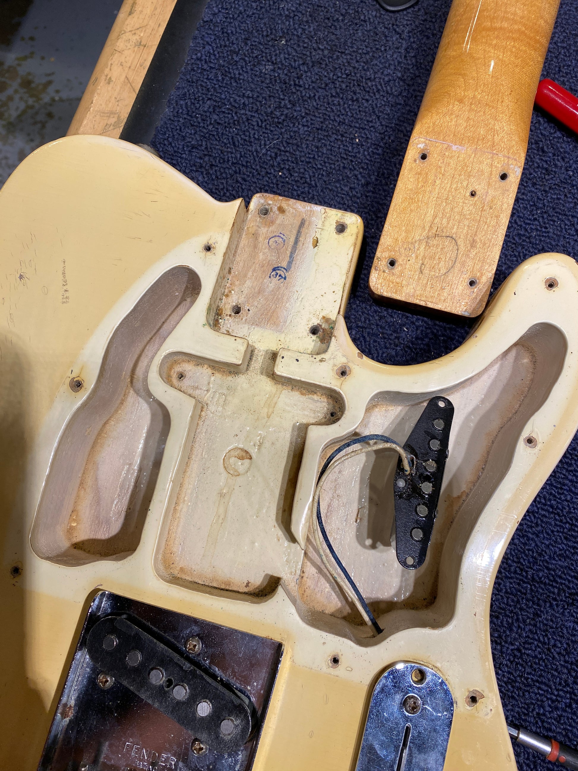 Fender Telecaster Smuggler Blonde 1967 Electric Guitars