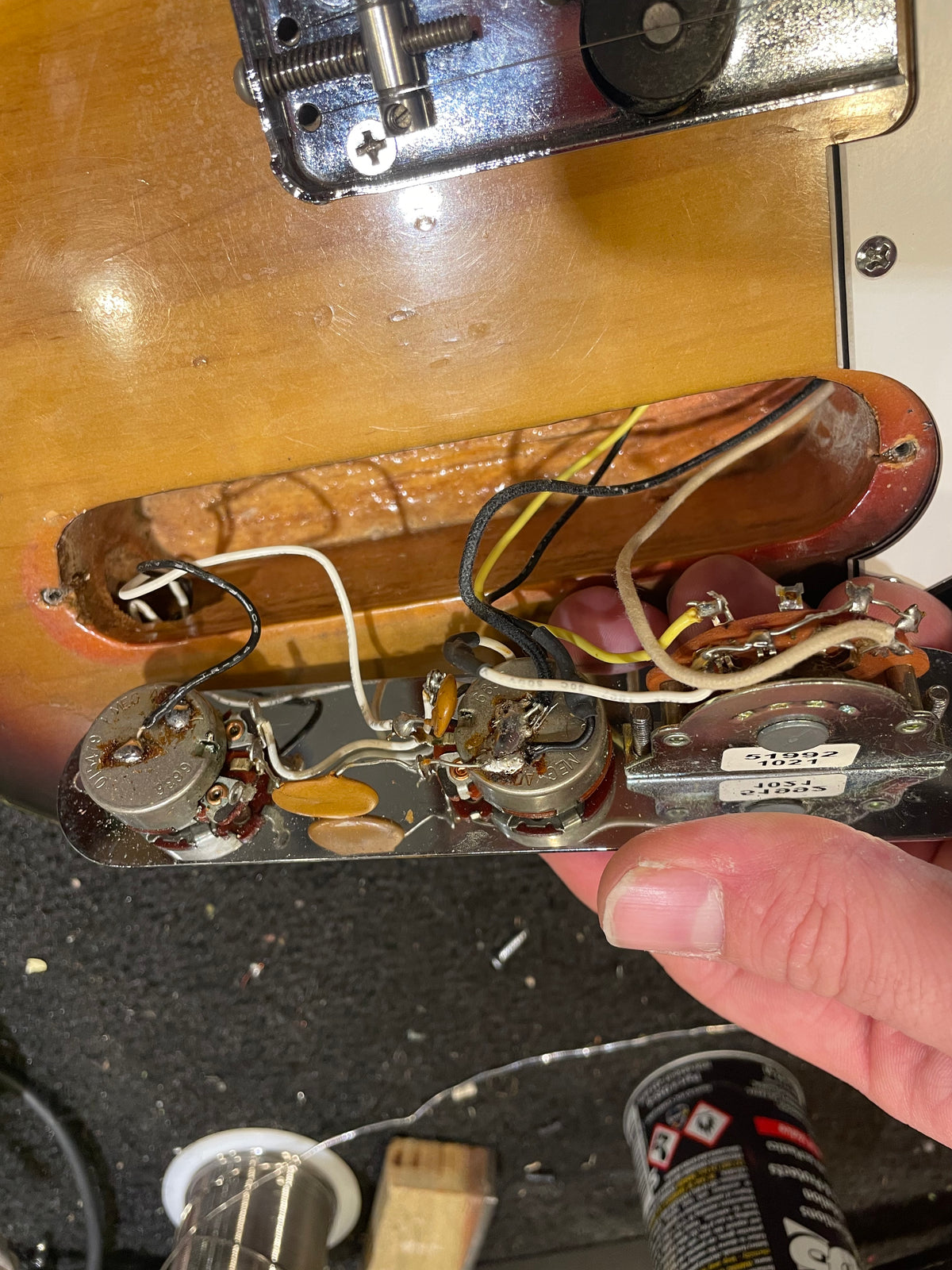 Fender Telecaster Standard Sunburst 1971 Electric Guitars