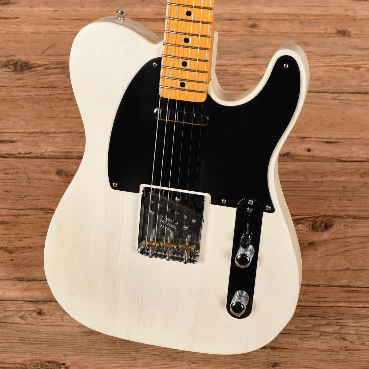 Fender Telecaster 'Telebration' Old Pine 52' 60th Anniversary Whitewashed 2011 Electric Guitars