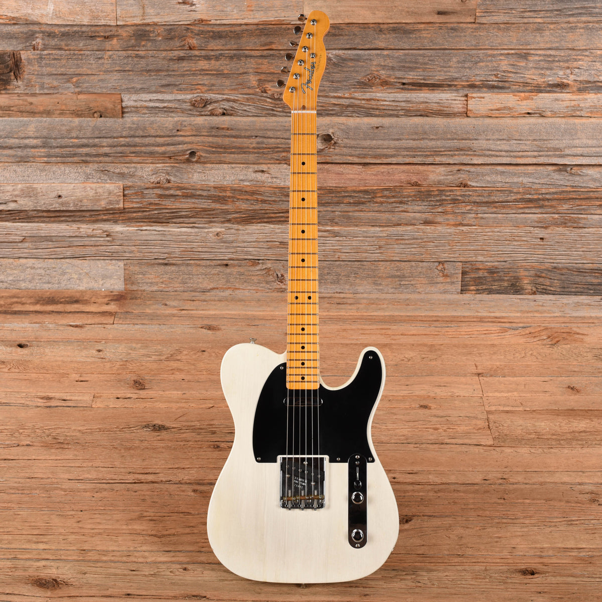 Fender Telecaster 'Telebration' Old Pine 52' 60th Anniversary Whitewashed 2011 Electric Guitars