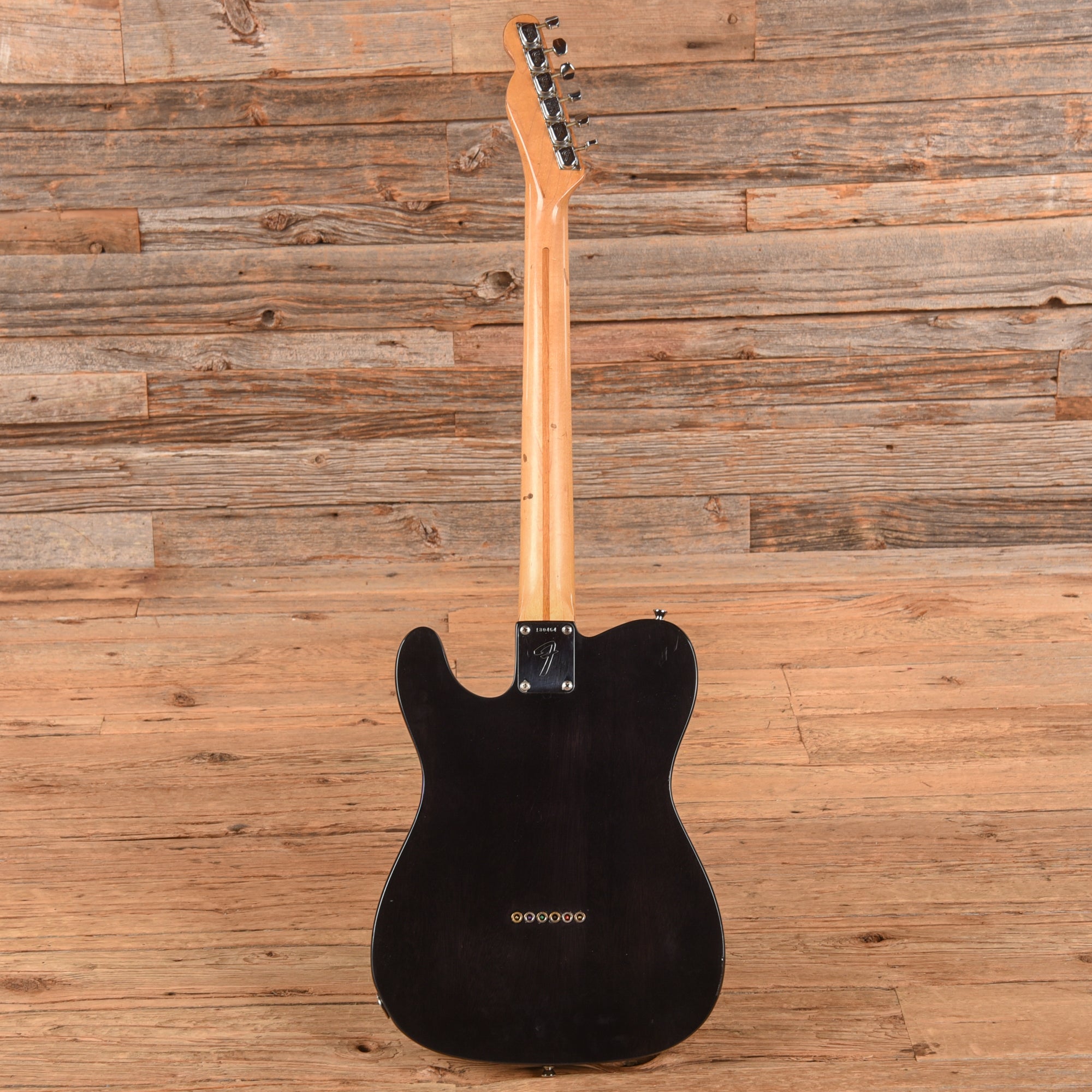 Fender Telecaster Thinline Transparent Black Refin 1972 Electric Guitars