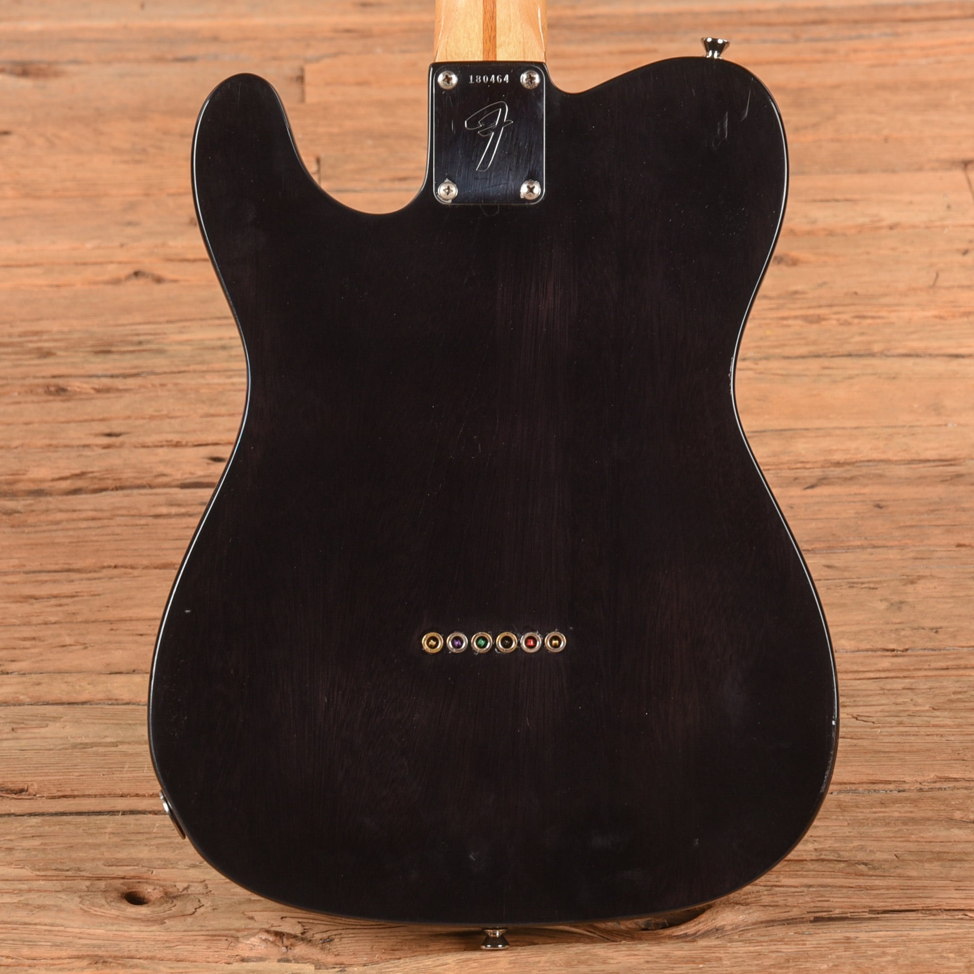 Fender Telecaster Thinline Transparent Black Refin 1972 Electric Guitars