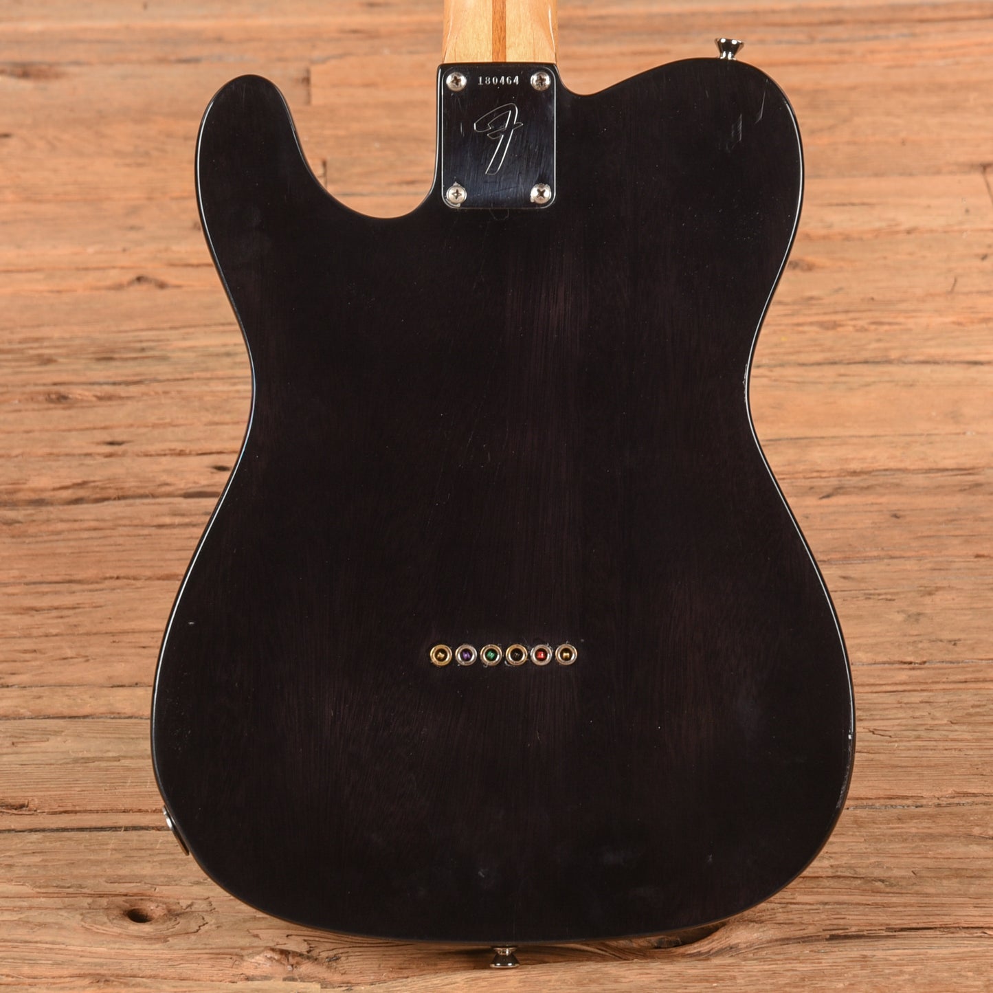 Fender Telecaster Thinline Transparent Black Refin 1972 Electric Guitars