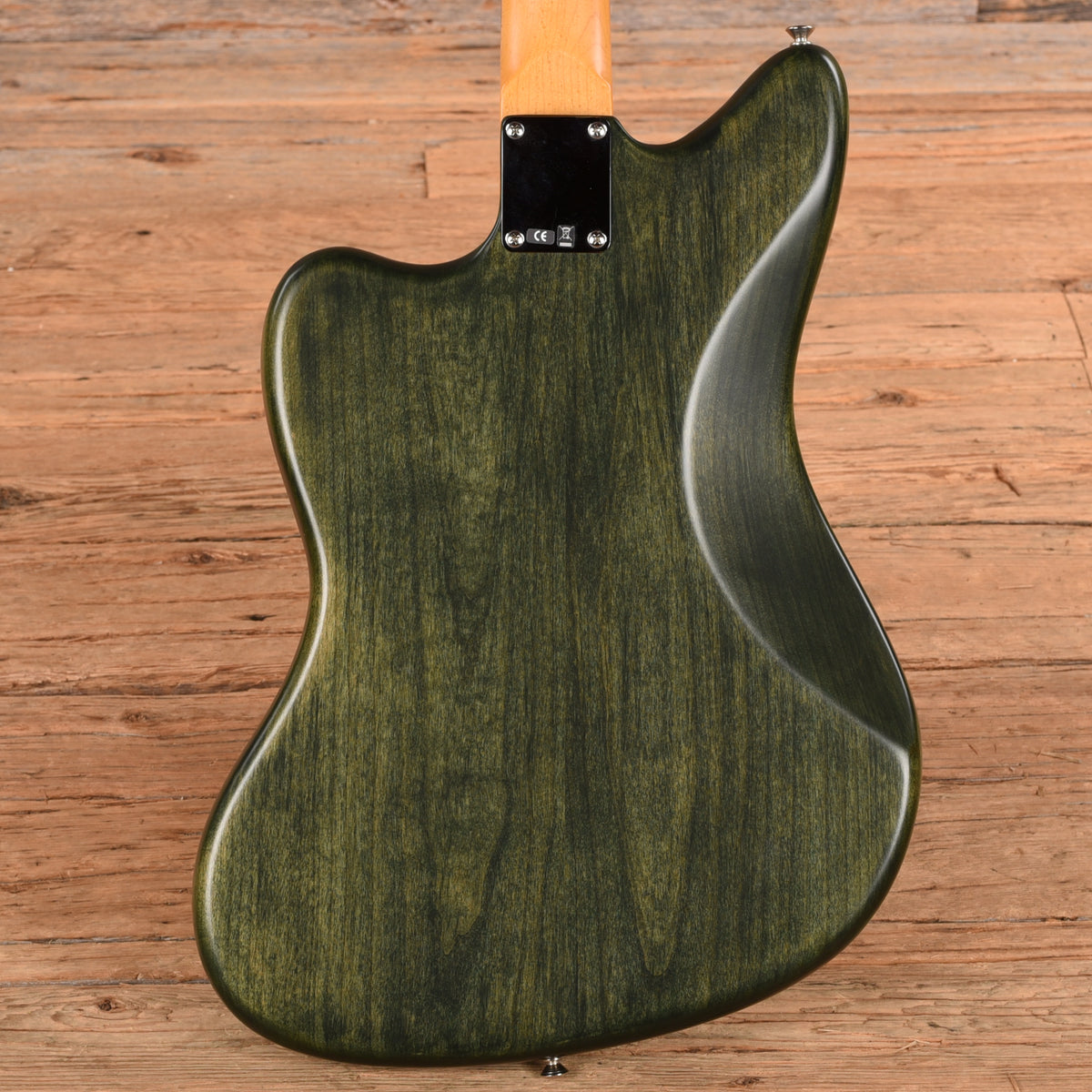 Fender Thurston Moore Artist Series Signature Jazzmaster Transparent Green 2011 Electric Guitars