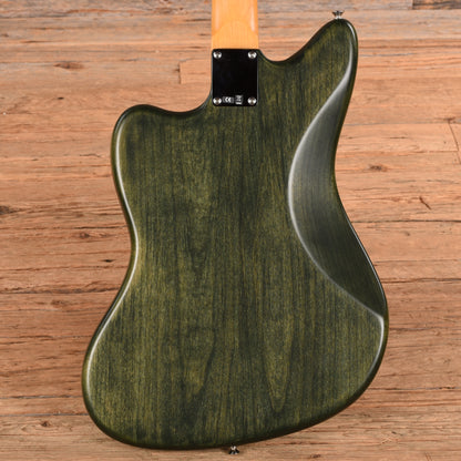 Fender Thurston Moore Artist Series Signature Jazzmaster Transparent Green 2011 Electric Guitars