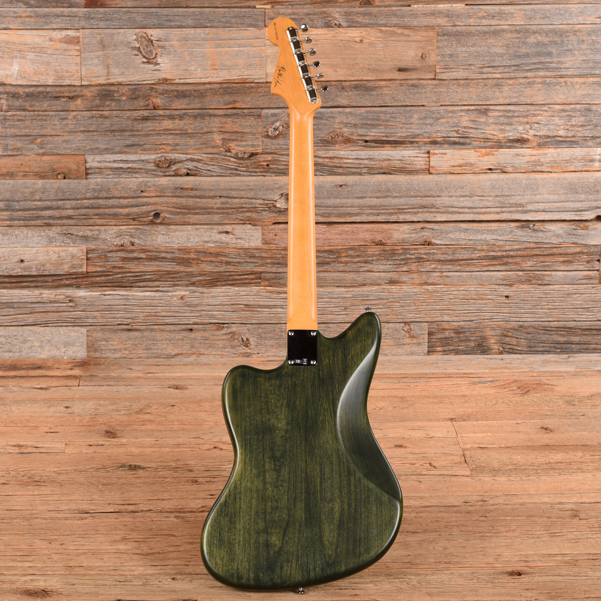 Fender Thurston Moore Artist Series Signature Jazzmaster Transparent Green 2011 Electric Guitars