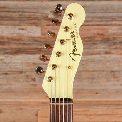 Fender TLG Gold Telecaster MIJ White Electric Guitars