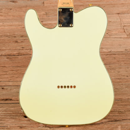 Fender TLG Gold Telecaster MIJ White Electric Guitars