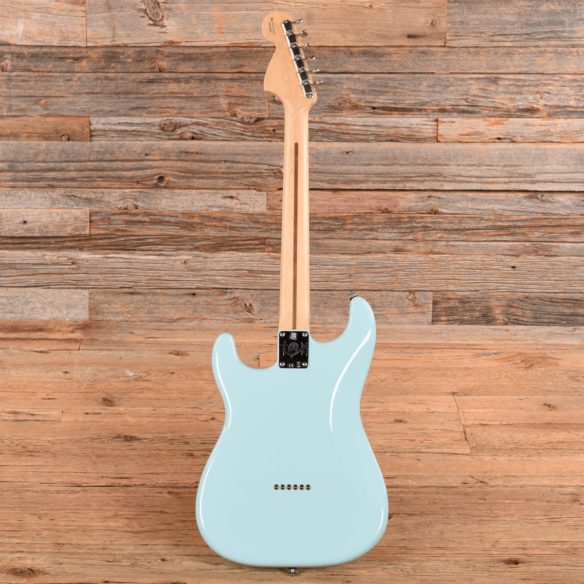 Fender Tom Delonge Stratocaster Sonic Blue 2023 Electric Guitars