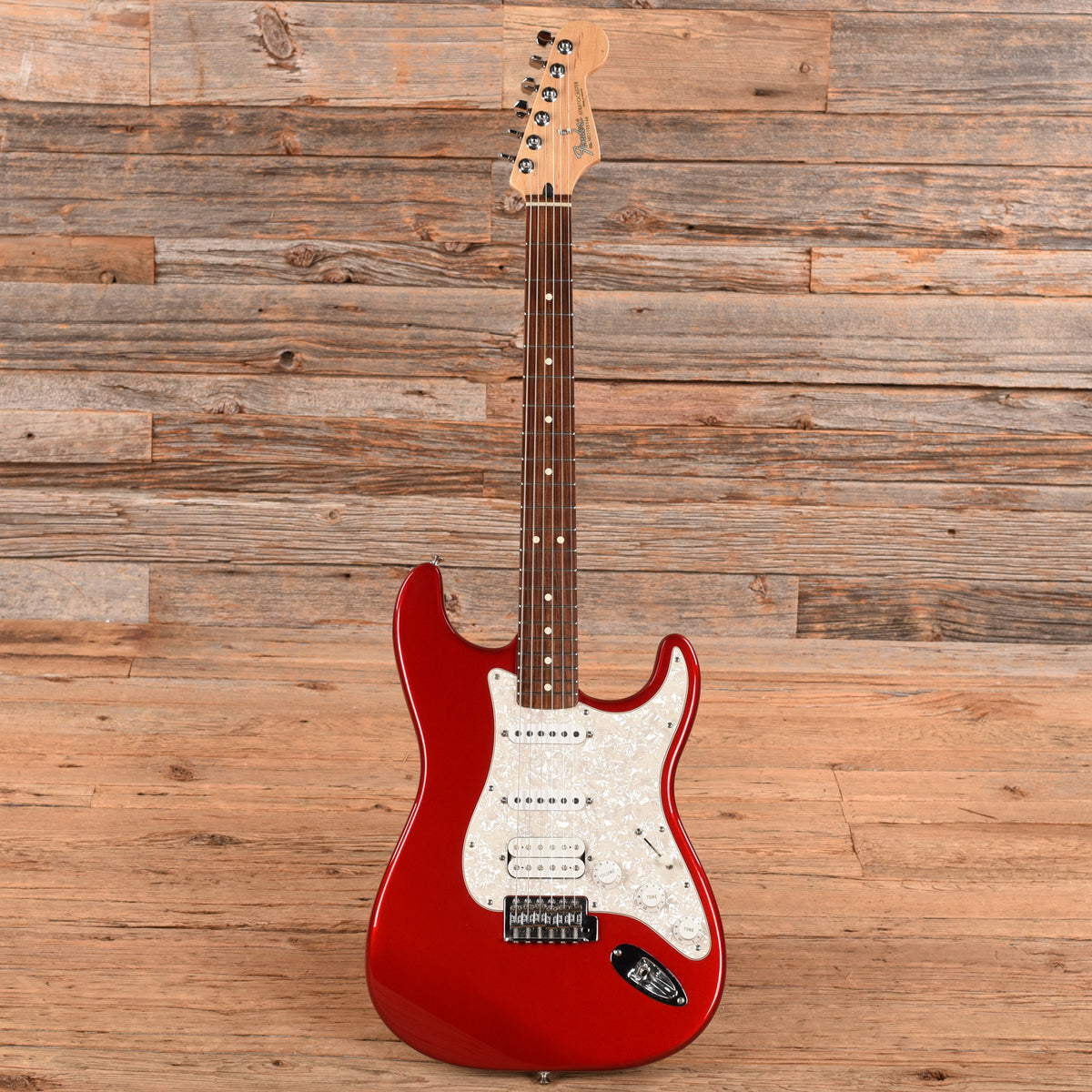 Fender “Traditional” Fat Strat Candy Apple Red 2002 Electric Guitars