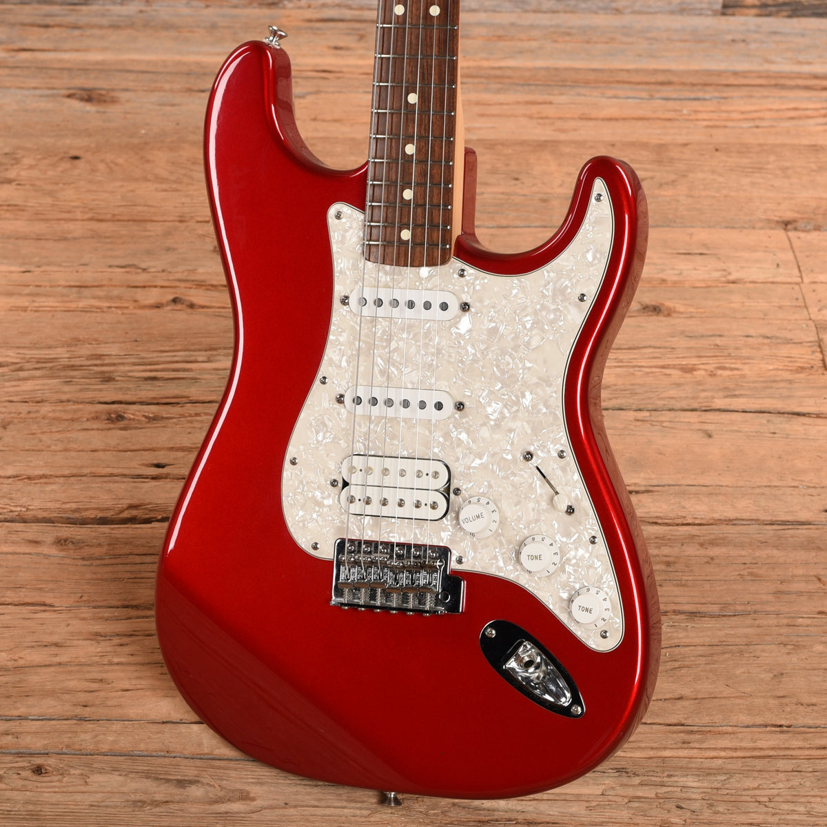 Fender “Traditional” Fat Strat Candy Apple Red 2002 Electric Guitars