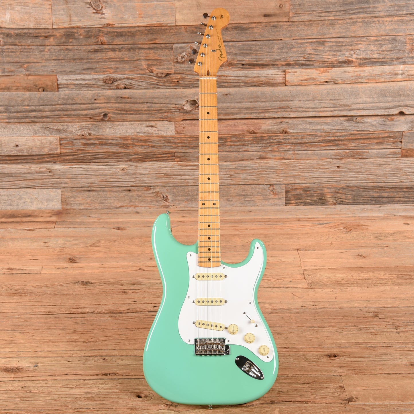 Fender Vintera '50s Stratocaster Surf Green 2020 Electric Guitars