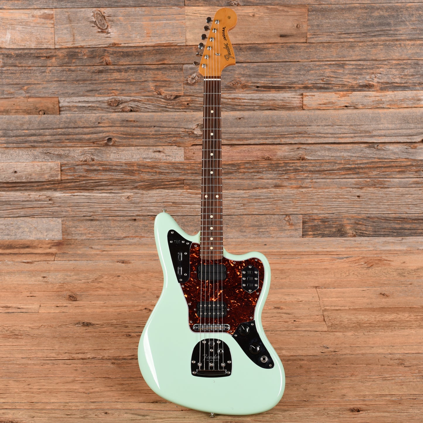 Fender Vintera 60s Jaguar Modified HH Surf Green 2019 Electric Guitars
