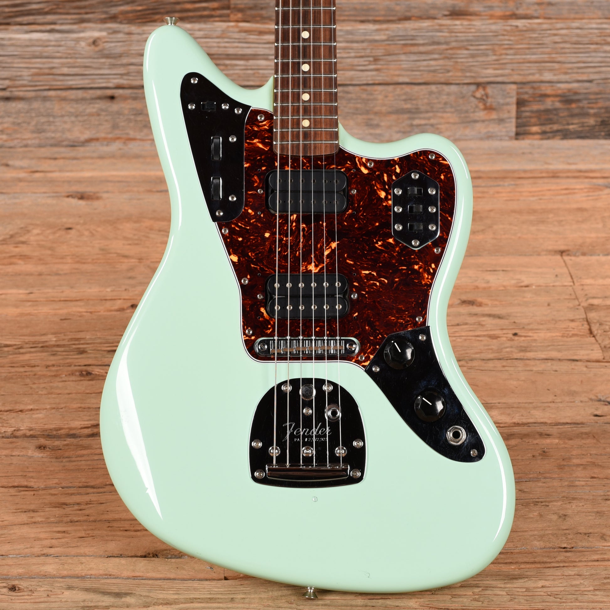 Fender Vintera 60s Jaguar Modified HH Surf Green 2019 Electric Guitars