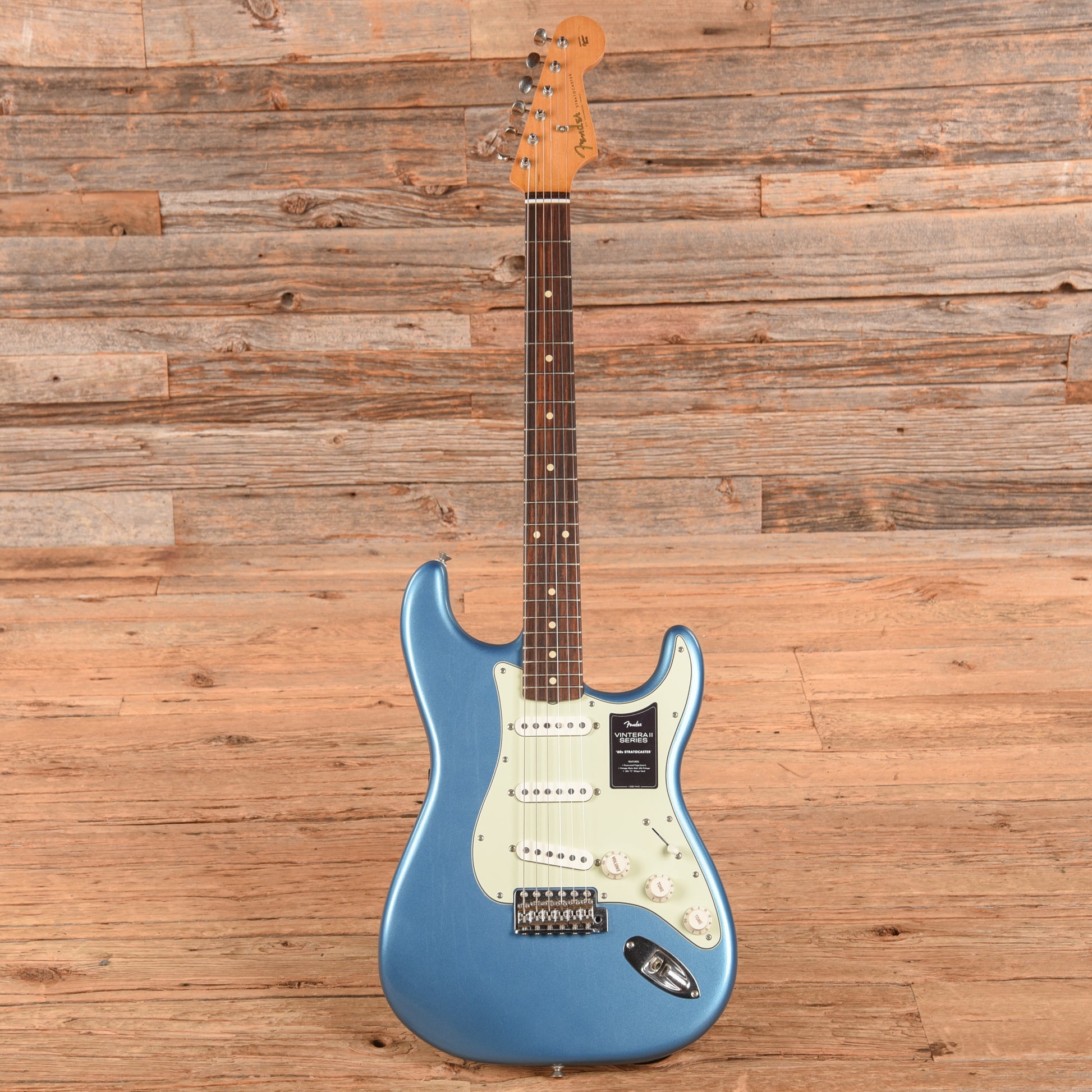 Fender Vintera II 60s Stratocaster Lake Placid Blue 2024 Electric Guitars