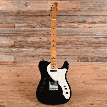 Fender Vintera II 60s Telecaster Thinline Black 2025 Electric Guitars