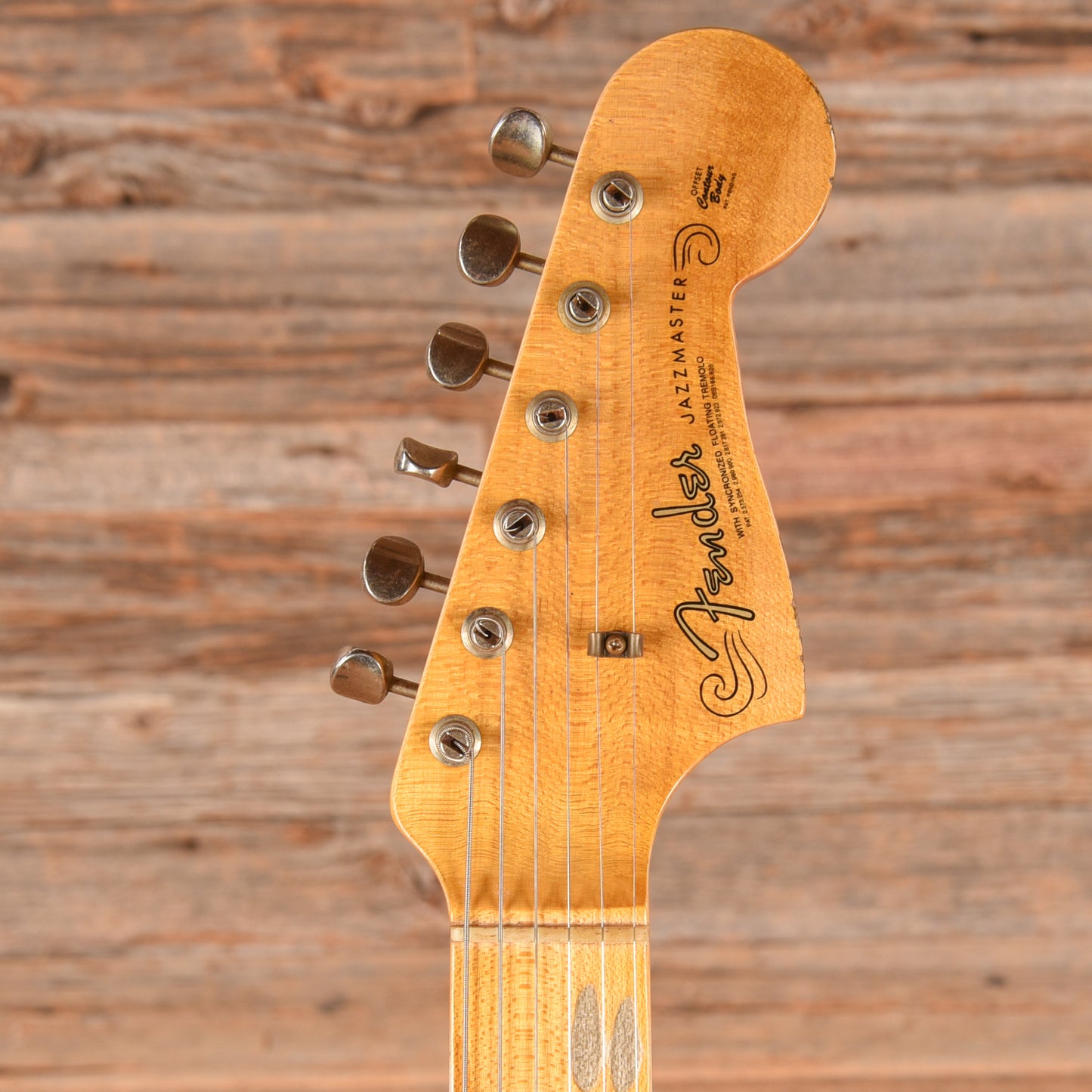 Fender WW10 '59 Reissue Jazzmaster Heavy Relic Aged 3-Color Sunburst 2022 Electric Guitars
