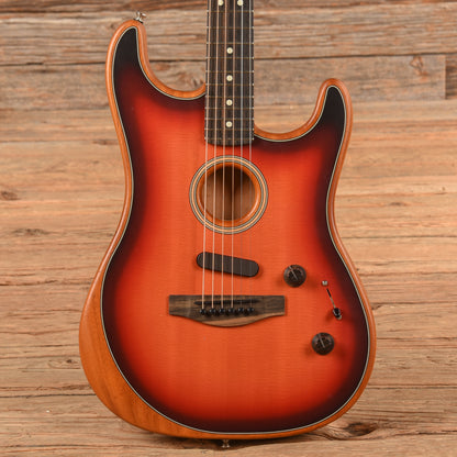Fender American Acoustasonic Stratocaster Sunburst 2020 Electric Guitars / Hollow Body