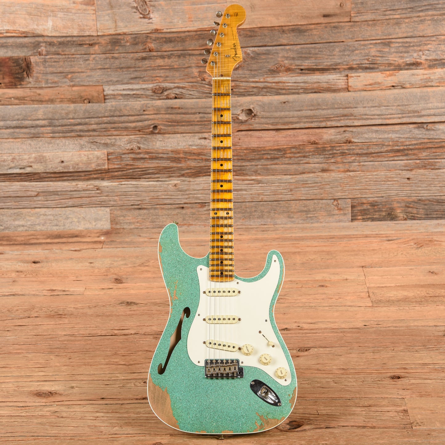 Fender Custom Shop NAMM '56 Stratocaster Thinline  2018 Electric Guitars / Hollow Body