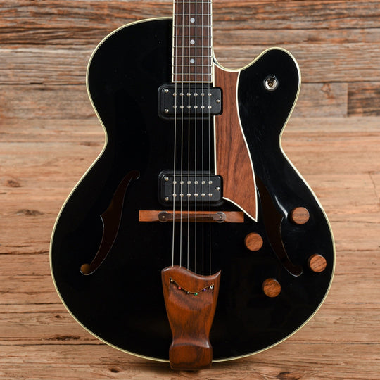 Fender D'Aquisto Standard Black 1985 Electric Guitars / Hollow Body
