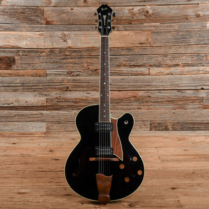 Fender D'Aquisto Standard Black 1985 Electric Guitars / Hollow Body