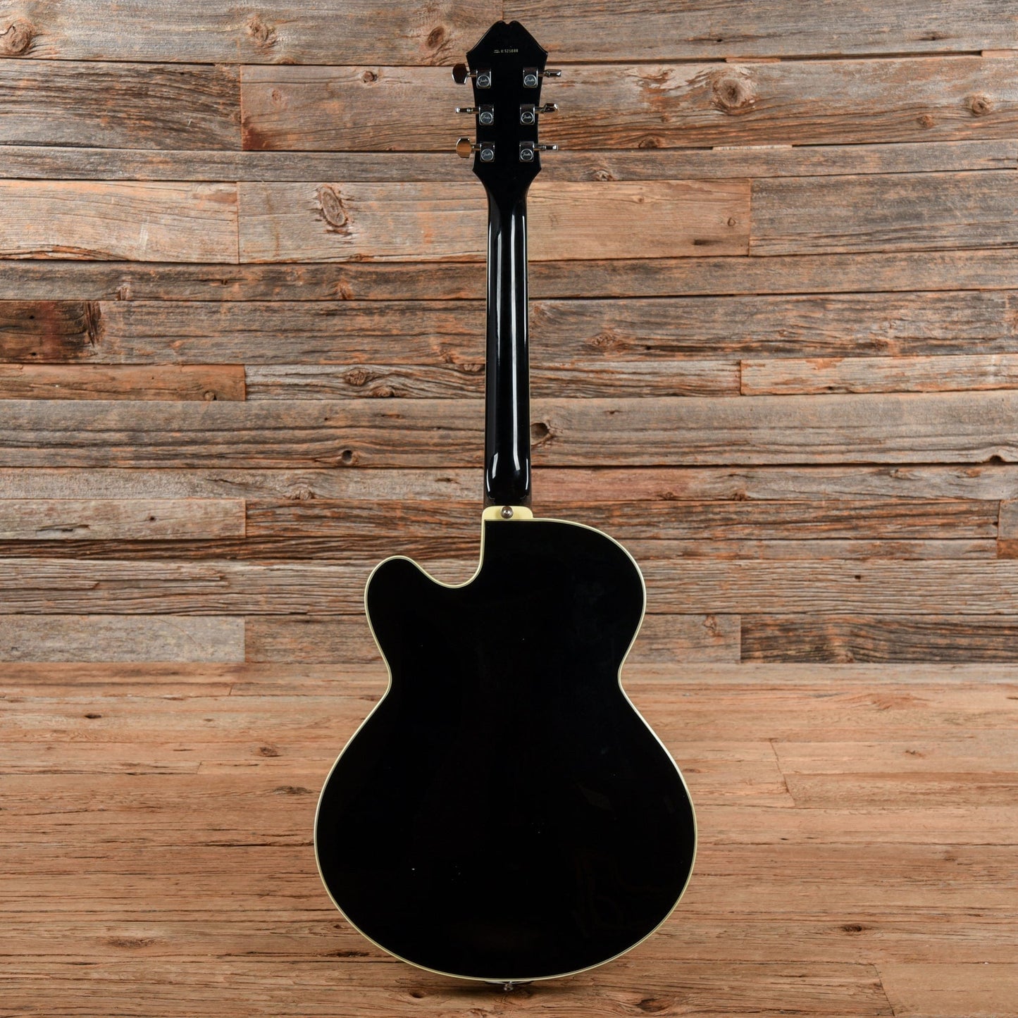 Fender D'Aquisto Standard Black 1985 Electric Guitars / Hollow Body