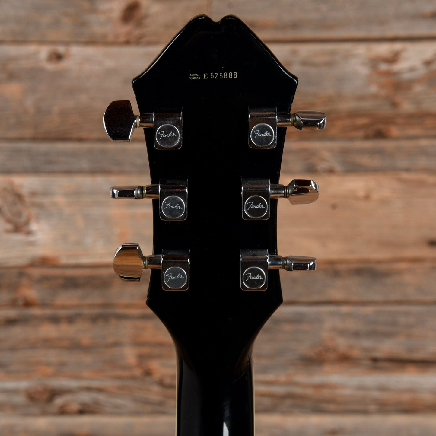 Fender D'Aquisto Standard Black 1985 Electric Guitars / Hollow Body