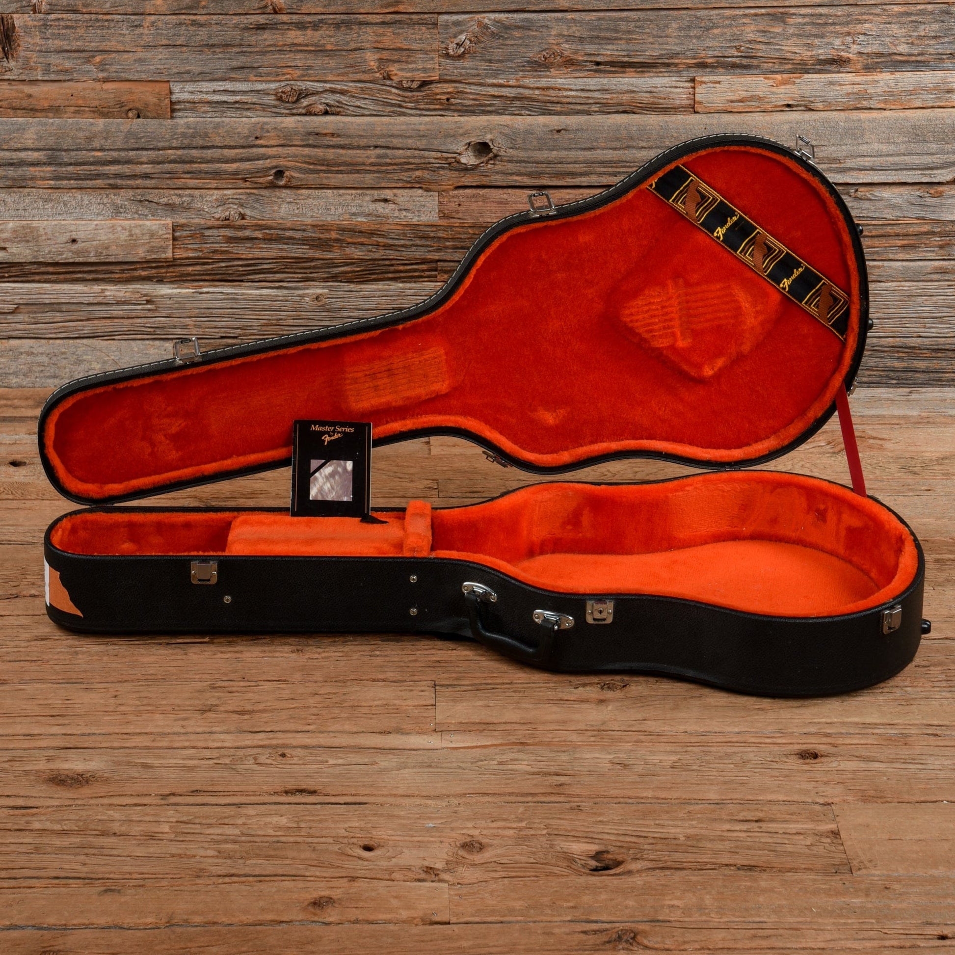 Fender D'Aquisto Standard Black 1985 Electric Guitars / Hollow Body