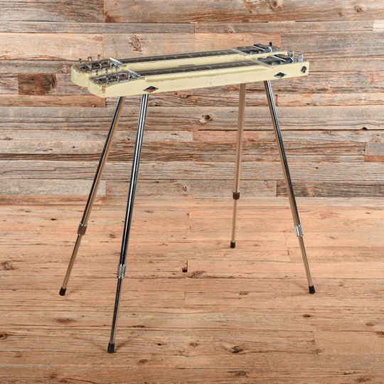 Fender Lap Steel Double Neck White 1958 - Dave Amato of REO Speedwagon Electric Guitars / Lap Steel