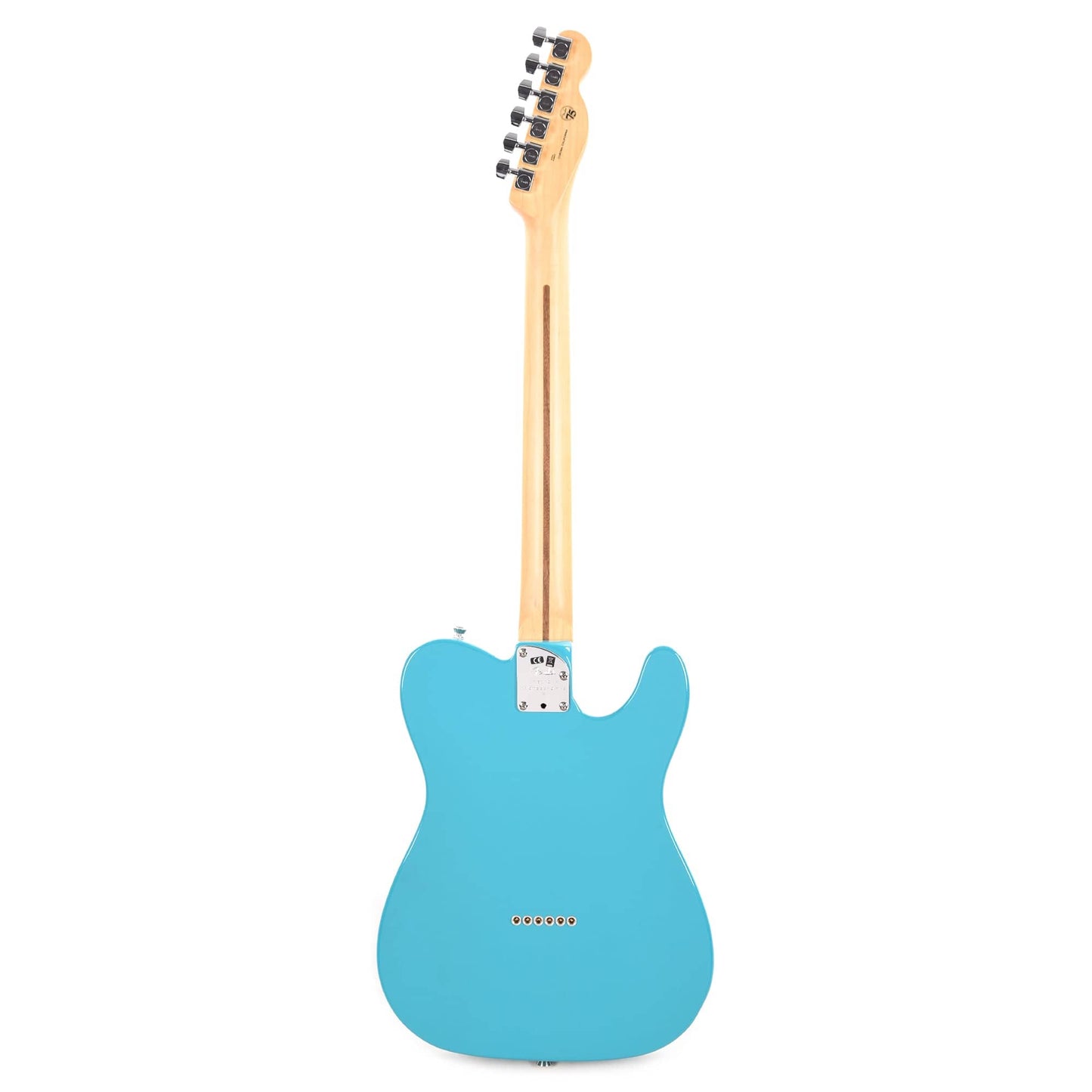 Fender American Professional II Telecaster Miami Blue LEFTY Electric Guitars / Left-Handed