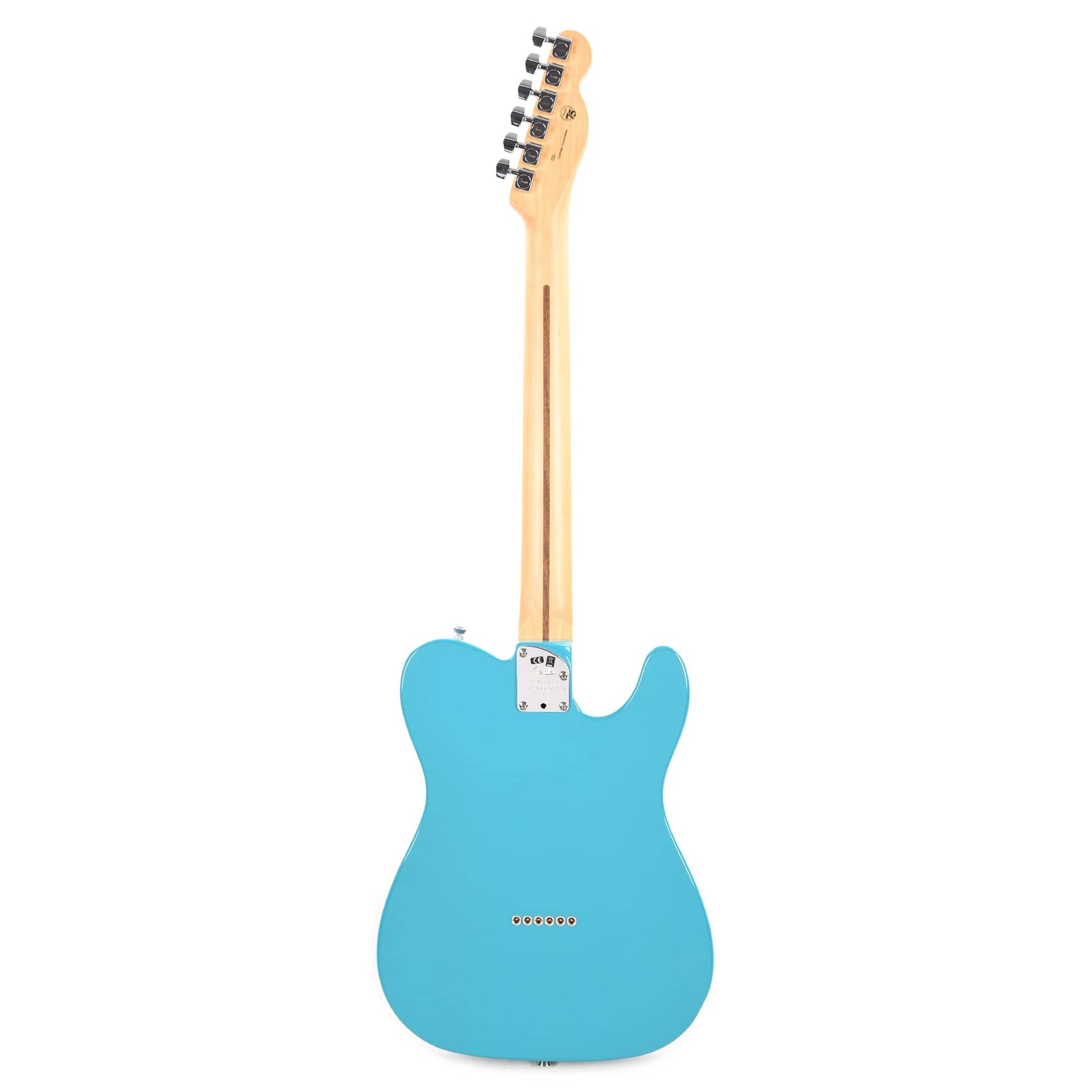 Fender American Professional II Telecaster Miami Blue LEFTY Electric Guitars / Left-Handed