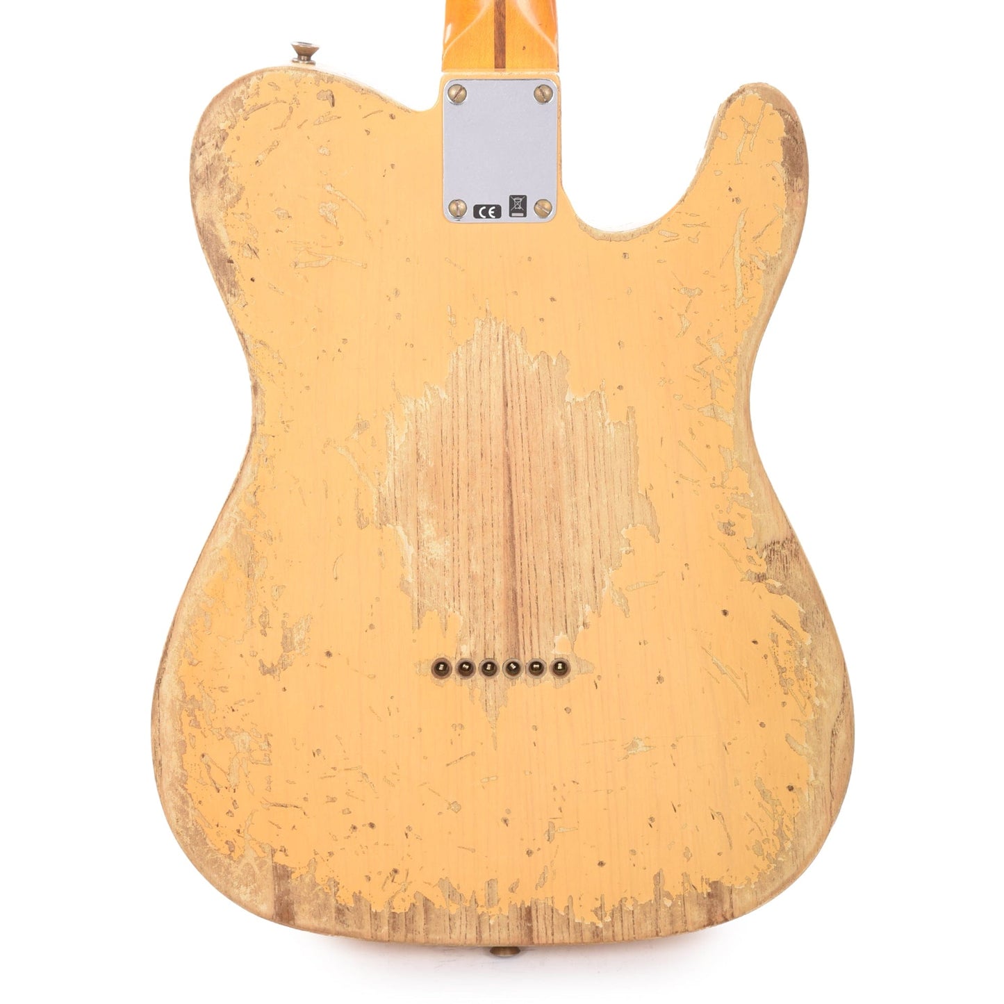 Fender Custom Shop 1952 Telecaster "Chicago Special" LEFTY Super Heavy Relic Faded/Aged Nocaster Blonde Electric Guitars / Left-Handed