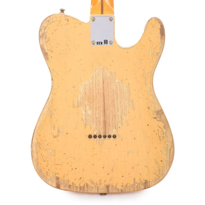Fender Custom Shop 1952 Telecaster "Chicago Special" LEFTY Super Heavy Relic Faded/Aged Nocaster Blonde Electric Guitars / Left-Handed