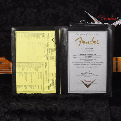 Fender Custom Shop 1952 Telecaster "Chicago Special" LEFTY Super Heavy Relic Faded/Aged Nocaster Blonde Electric Guitars / Left-Handed