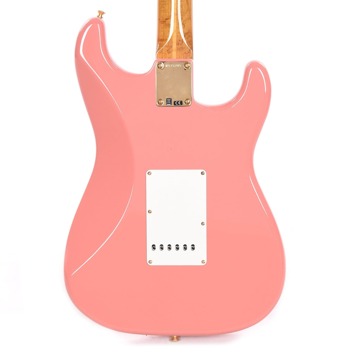 Fender Custom Shop 1955 Stratocaster "Chicago Special" LEFTY NOS Super Faded Tahitian Coral w/3A Roasted Birdseye Neck & Gold Hardware Electric Guitars / Left-Handed
