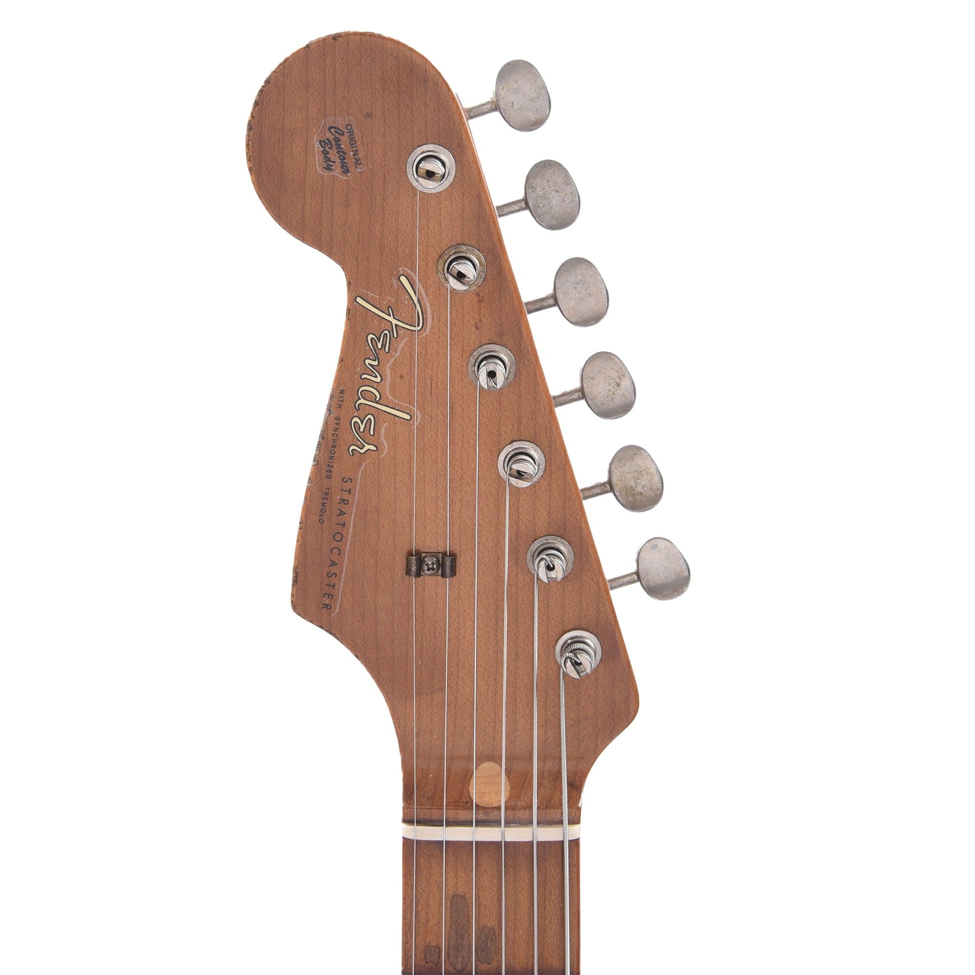 Fender Custom Shop 1957 Stratocaster Roasted Ash HSS "Chicago Special" LEFTY Heavy Relic Super Aged Silverburst w/Roasted Neck Electric Guitars / Left-Handed