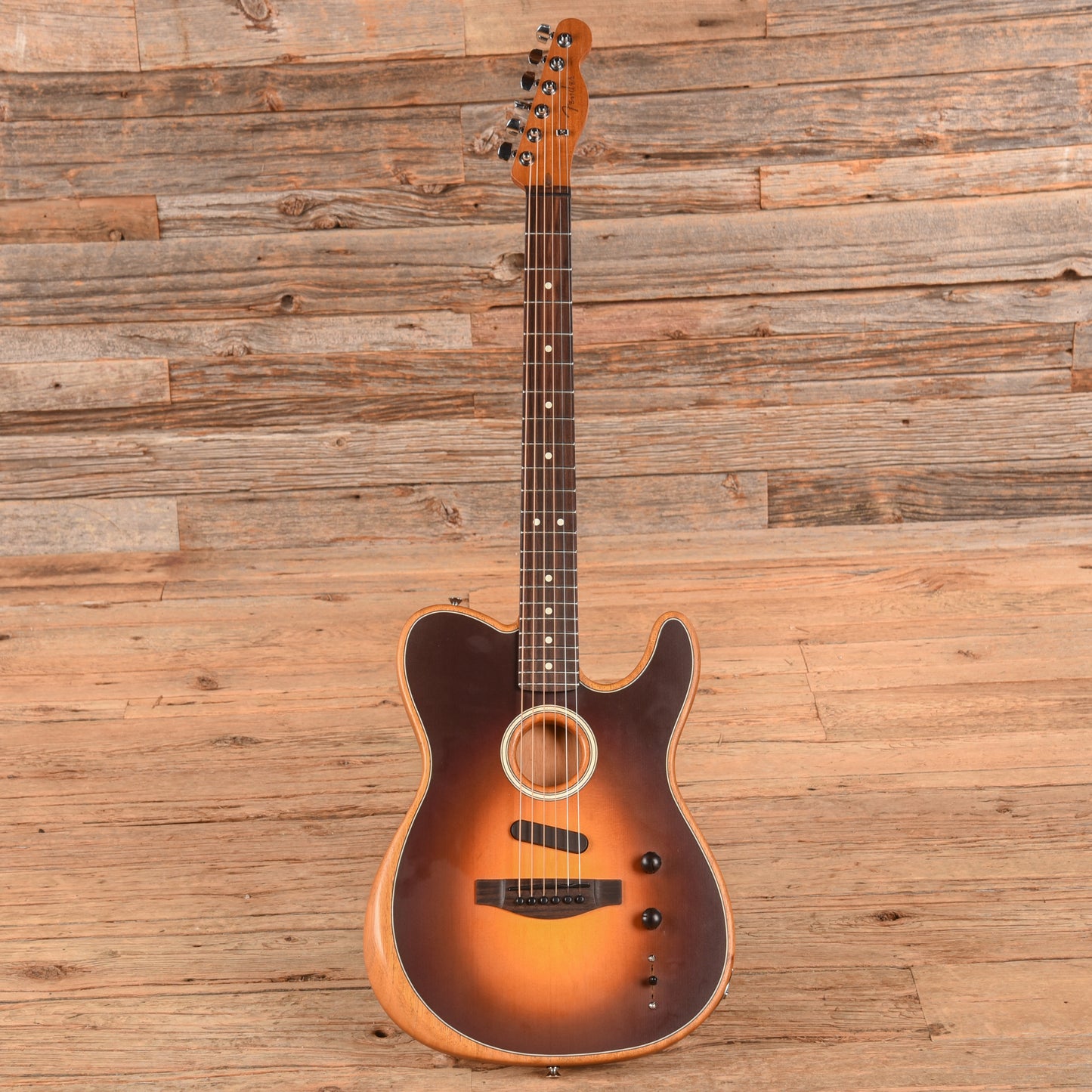 Fender Acoustasonic Player Telecaster Shadow Burst 2022 Electric Guitars / Semi-Hollow