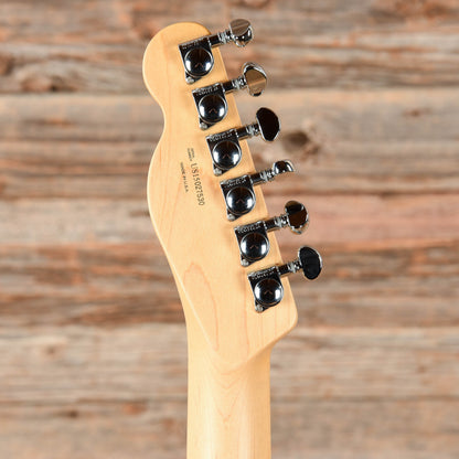 Fender American Deluxe Telecaster Thinline White 2015 Electric Guitars / Semi-Hollow