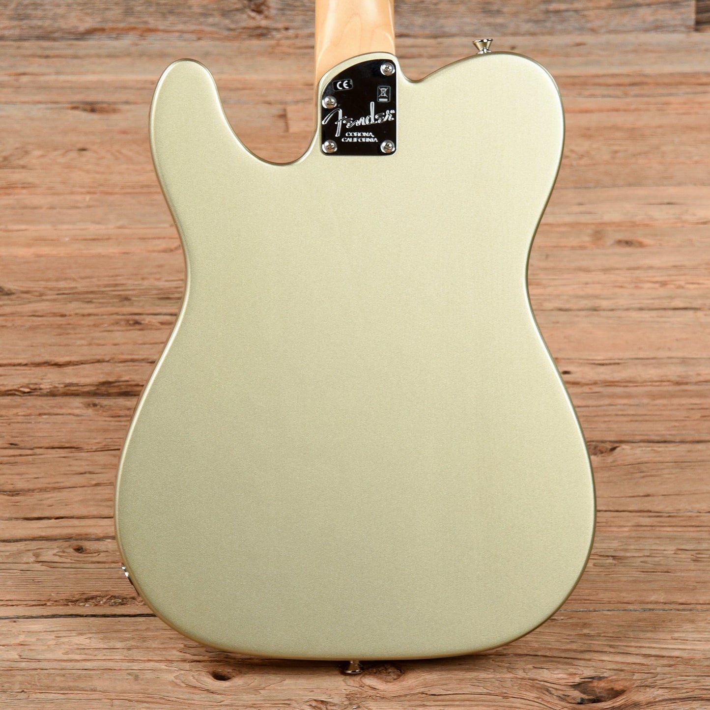 Fender American Elite Telecaster Thinline Champagne 2017 Electric Guitars / Semi-Hollow