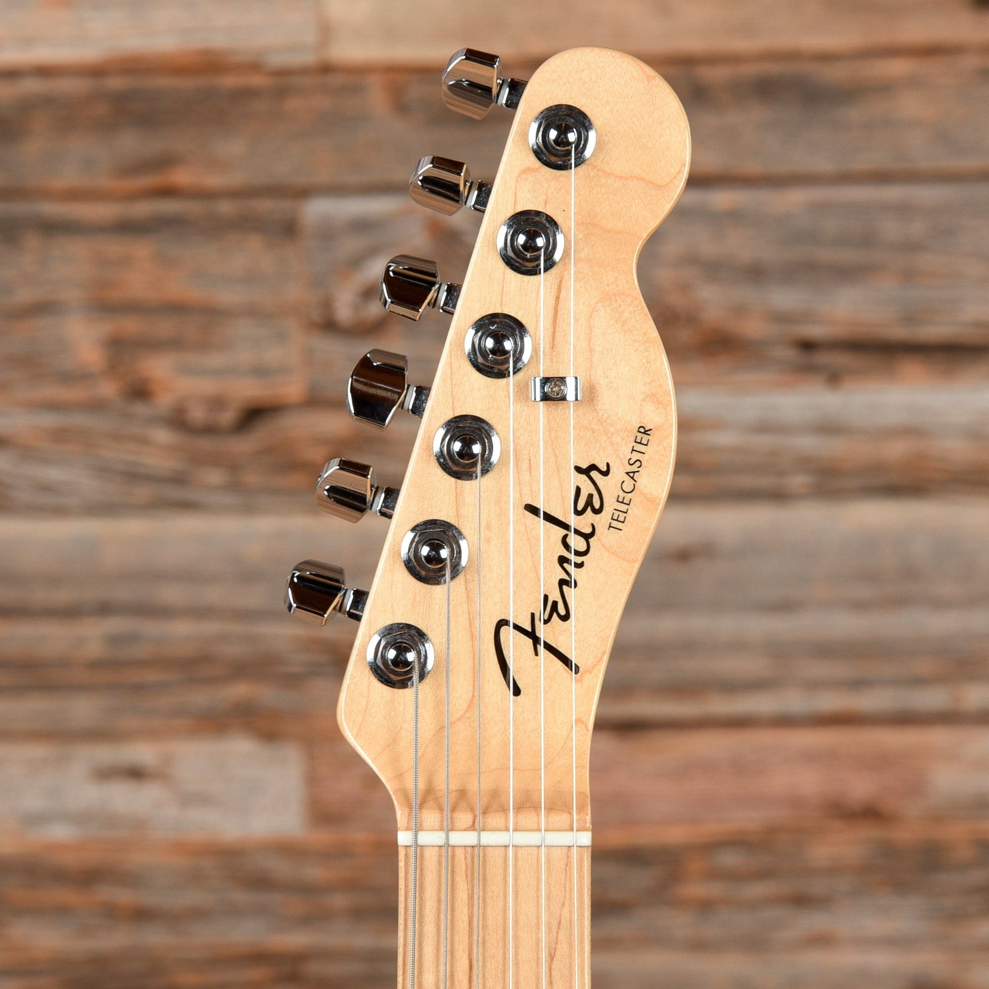 Fender American Elite Telecaster Thinline Champagne 2017 Electric Guitars / Semi-Hollow