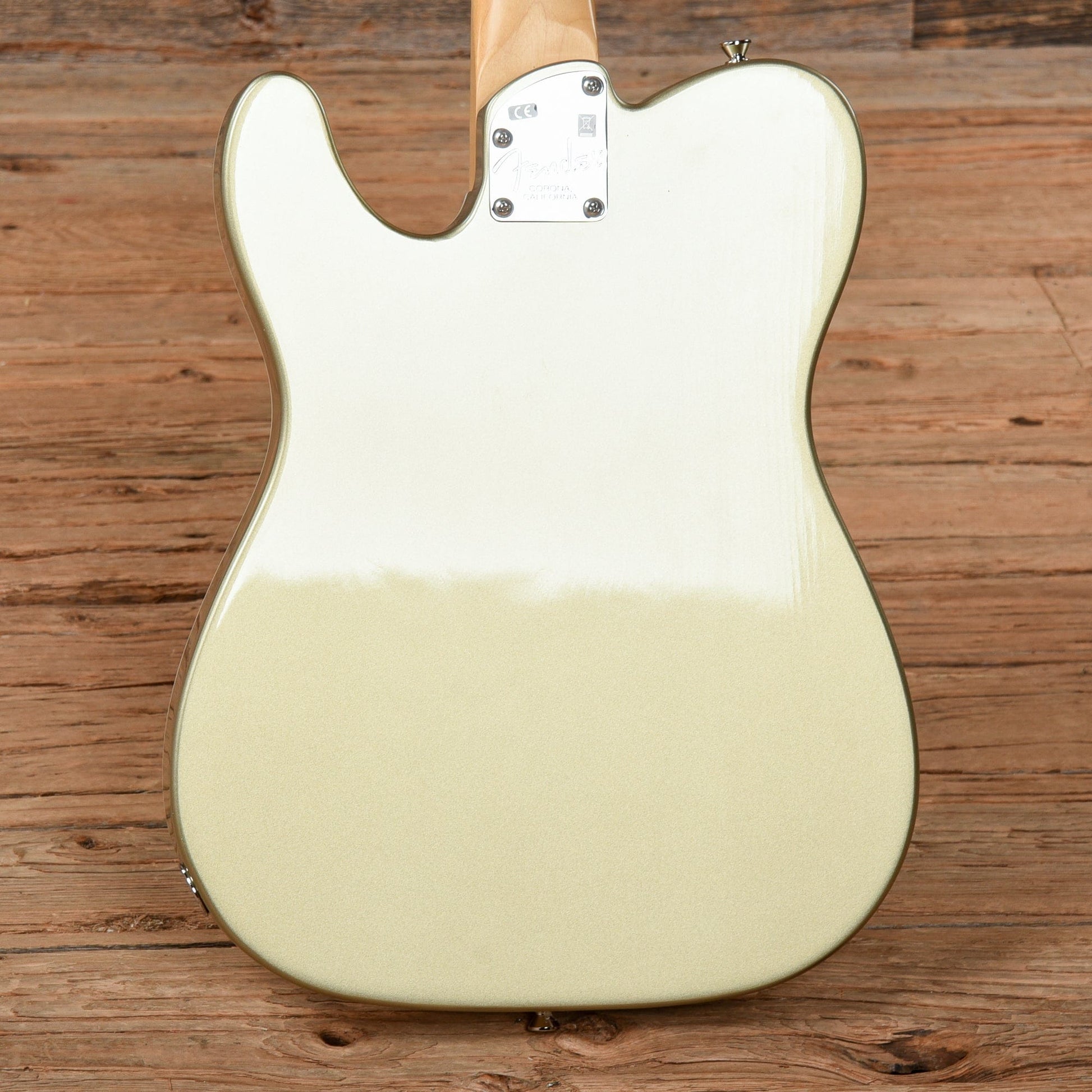 Fender American Elite Telecaster Thinline Champagne 2017 Electric Guitars / Semi-Hollow