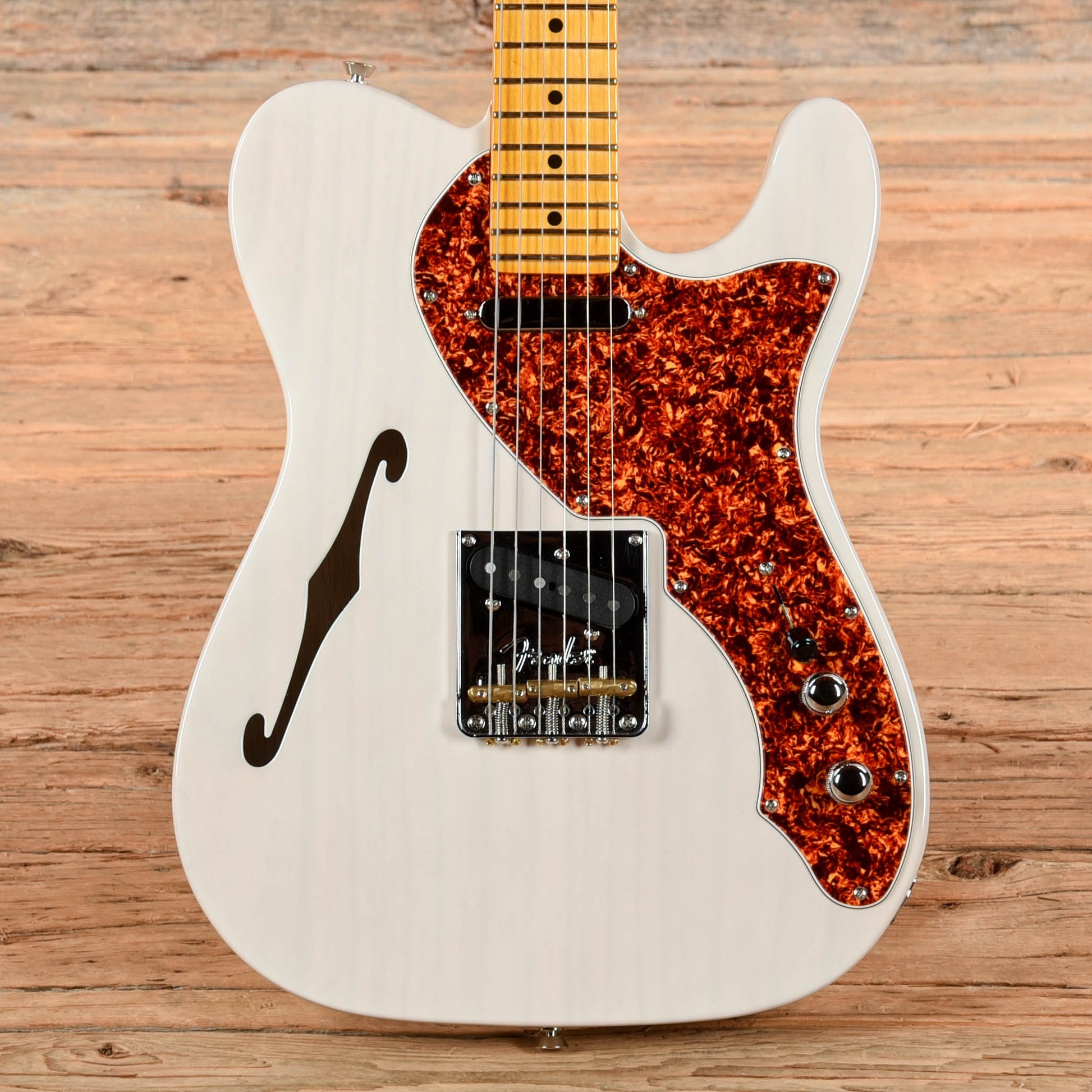 Fender American Professional II Telecaster Thinline White Blonde 2024 Electric Guitars / Semi-Hollow